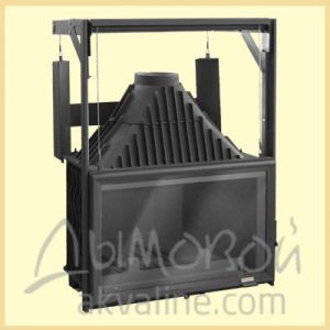 Топка каминная КАМИЛЛА 900 П (чугун) ТК-16