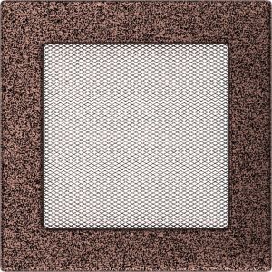 Решетка вент. Kratki гранит-медь 17*17