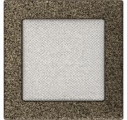 Решетка вент. Kratki гранит-золото 17*17