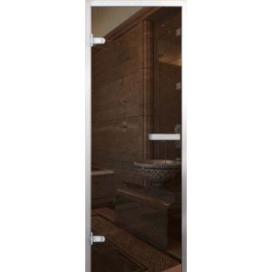 Дверь Форест Хамам бронза  2000*700 L