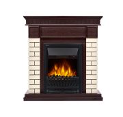 Портал Bricks Classic камень бежевый, шпон темный дуб