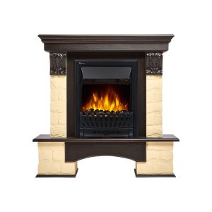 Портал Forte Classic камень бежевый, шпон венге