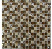 Мозаика стеклянная Glass Stoune1 (300*300) 8*15*15