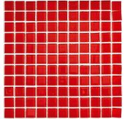 Мозаика стеклянная Red Glass (300*300) 4*25*25
