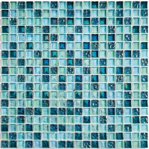 Мозаика стеклянная Sea Drops (300*300) 8*15*15
