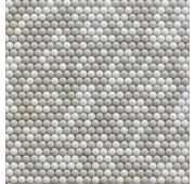 Мозаика стеклянная Pixel cream (325*318) D12*6