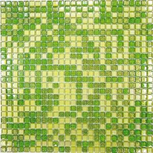 Мозаика стеклянная Fine Green (300*300) 4*10*10