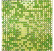 Мозаика стеклянная Fine Green (300*300) 4*10*10