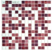 Мозаика стеклянная Lavander (327*327) 4*20*20