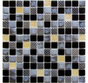 Мозаика стеклянная Domino (300*300) 6*23*23