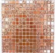 Мозаика стеклянная Shik Gold-2 (327*327) 4*20*20