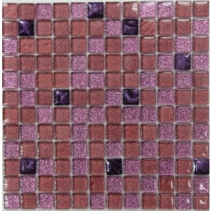 Мозаика стеклянная Satin Rose (300*300) 8*23*23
