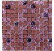 Мозаика стеклянная Satin Rose (300*300) 8*23*23