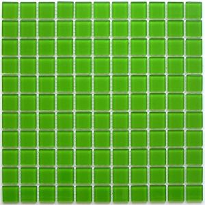 Мозаика стеклянная Green glass (300*300) 4*25*25