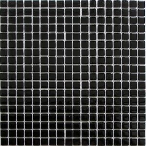 Мозаика стеклянная Super black (300*300) 4*15*15