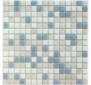 Мозаика стек. Aqua 400 (327*327 бум.) 4*20*20