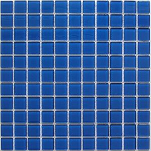 Мозаика стеклянная Deep blu (300*300) 4*25*25