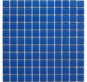 Мозаика стеклянная Deep blu (300*300) 4*25*25
