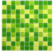 Мозаика стеклянная Apple mix (300*300) 4*25*25
