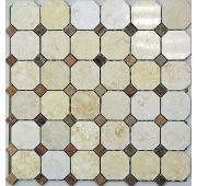 Мозаика каменная Dublin (305*305) чип: 7*48*48+15*15