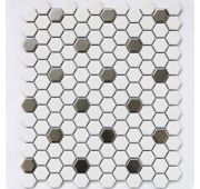 Мозаика керамогранитная Babylon Silver matt (260*300) 6*26*23