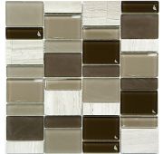 Мозаика S-837 стекло (15,23,4) 305*305