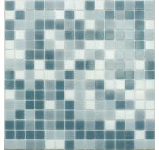 Мозаика MIX12 стекло серый (20*20*4) (бумага) 327х327
