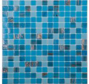 Мозаика MIX18 стекло (сетка) (20*20*4) 327*327