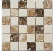 Мозаика КP-758 камень полированный (48*48*6) 298*298