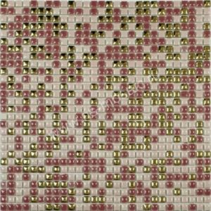 Мозаика стеклянная С 102, (305*305)15, керамика золото