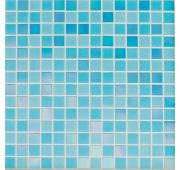 Мозаика стеклянная DORI BLUE (327*327) 4*20*20