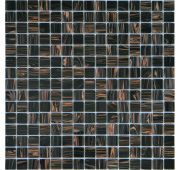Мозаика стеклянная SABLE BLACK (GC45) (327*327) 4*20*20