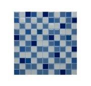 Мозаика стеклянная BLUE ATLANTIC (295*295) 4*25*25
