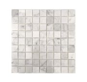 Мозаика каменная полированная BIANCO CARRARA POL (305*305) 7*30*30
