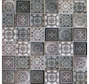 Мозаика стек. CARPET GRAY (декор) (300*300) 48*487*8