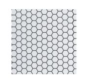 Мозаика керам. SILENA WHITE (260*300) 23*26*5