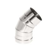 Отвод 45* моно  д150  (316ст) 0,5мм ТиС