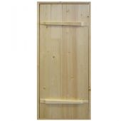 Дверь «Ласточкин хвост» 1800*700 мм,  сосна, цельная 40 мм
