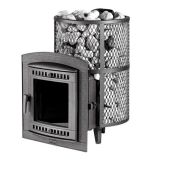 Печь для бани «Атмосфера L» сетка из нержавеющей стали