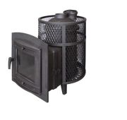 Печь для бани «Атмосфера M» сетка из нержавеющей стали