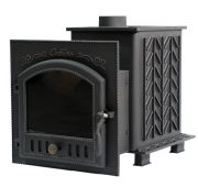 Печь банная «Сибирь 25» с дверкой ДКГ-7АС (545*545)