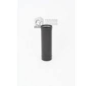 Труба моно L500 д.150 (316) 0,8мм (RAL Черная Термостойкая эмаль)  ТиС