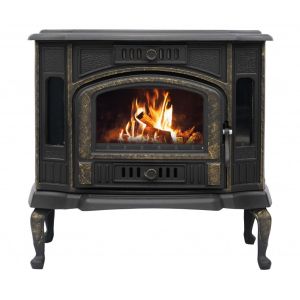 Печь-камин «Сибирь 10» (чугун до 125 м.куб.)