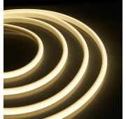 Cветодиодная неоновая LED лента LS651, 180SMD(2835)/м 14.4Вт/м 5м IP68 12V 3000К, LS651 тепл.