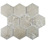 Мозаика керамогранитная Agate Grey (256*295.5) 95*110*6.5