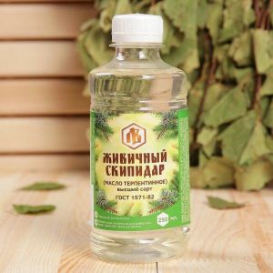 Скипидар живичный 0,25 л