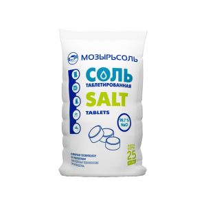 Соль поваренная таблет. Экстра/Мозырь (по 25 кг)