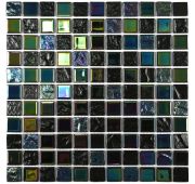 Мозаика стек. Bondi black-25 (300*300) 4*25*25